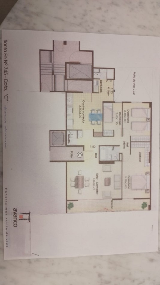DEPARTAMENTO DE PRIMERA EN VENTA, 3 DORMITORIOS, APTO PARA CRED!!