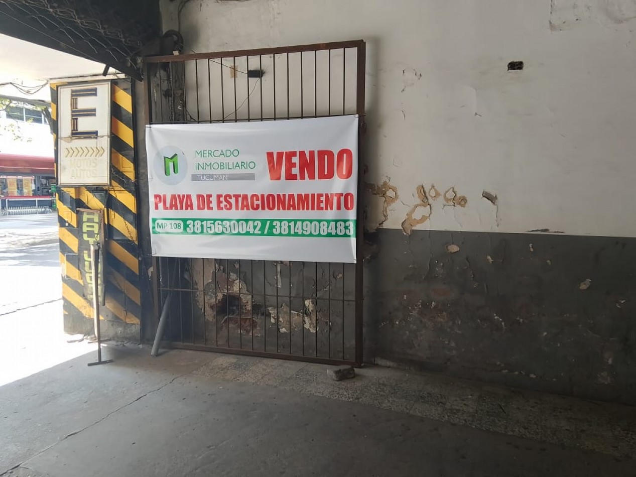 PLAYA DE ESATCIONAMIENTO EN VENTA- SOBRE 24 DE SEPTIEMBRE 650-